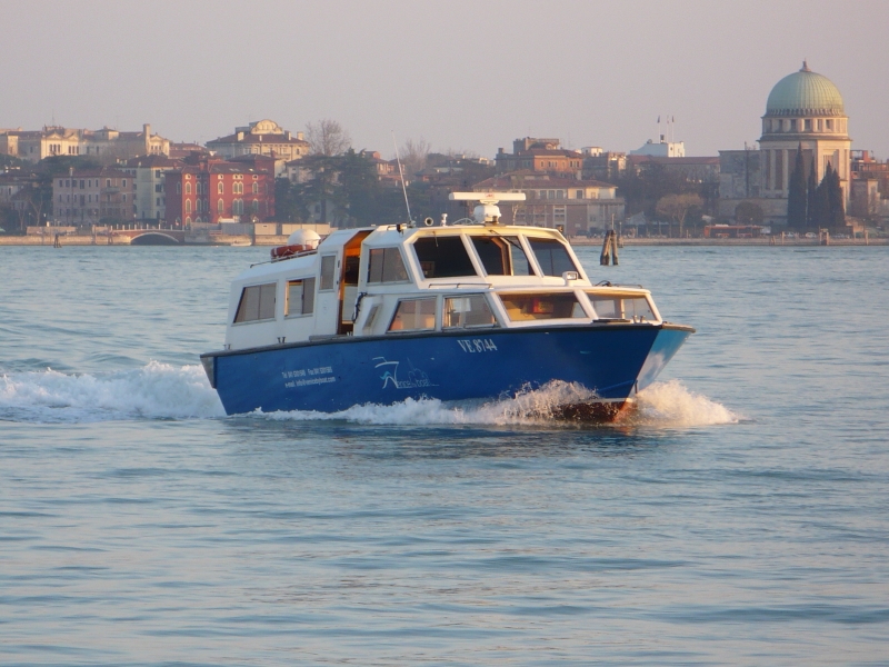 Venice by boat (?)