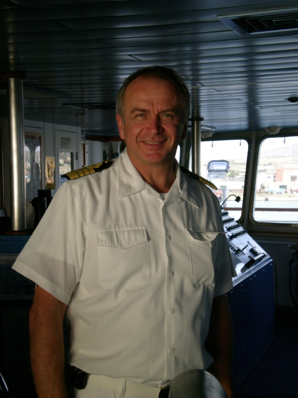 Seabourn Legend's Captain