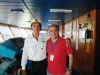 Captain Banks and Captain Roberto Leotta