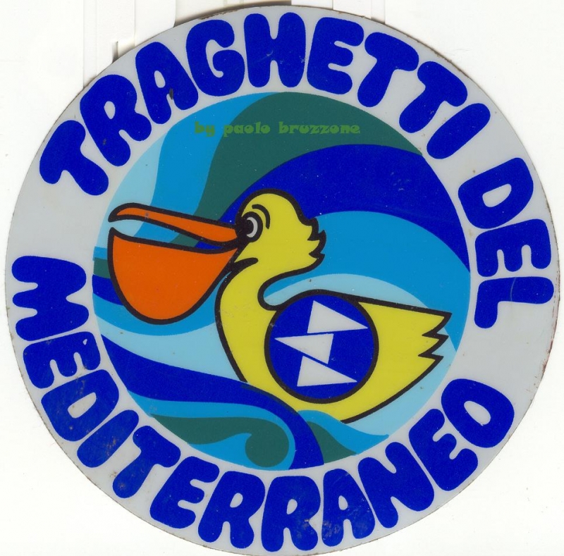 adesivo  Traghetti Del Mediterraneo (espressi)