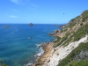 scogliere a picco sul mare in Sardegna