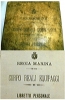 libretto militare della Regia Marina