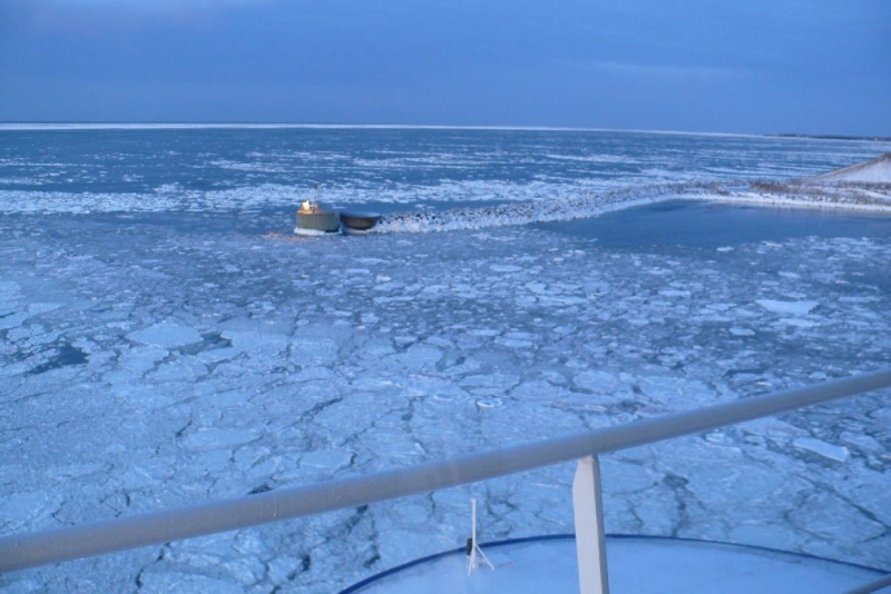 Port of Trelleborg ice