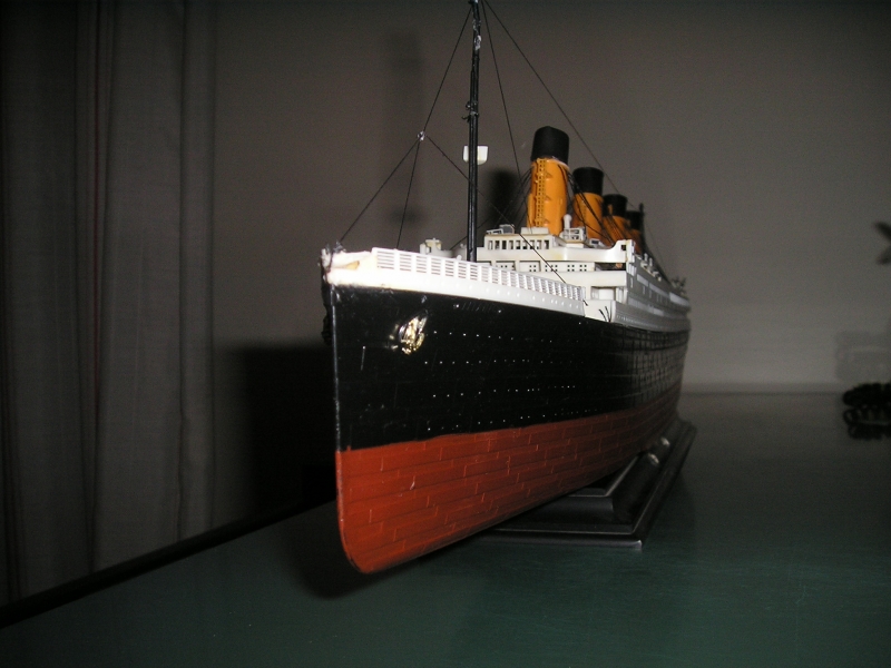 Modellino Titanic