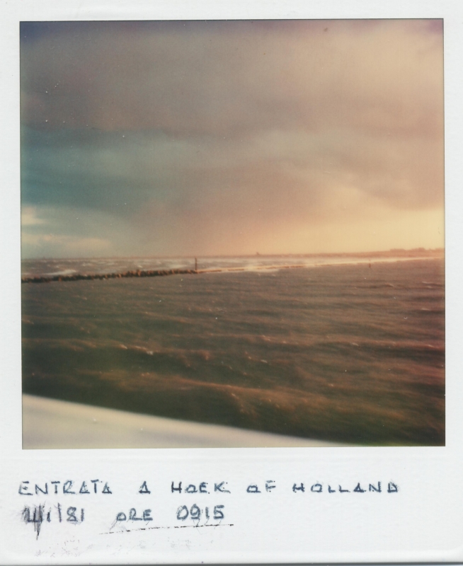 FENICIA EXPRESS - entrata HOEK OF HOLLAND 4.01.1981