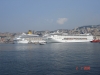 Costa Concordia e MSC Finfonia