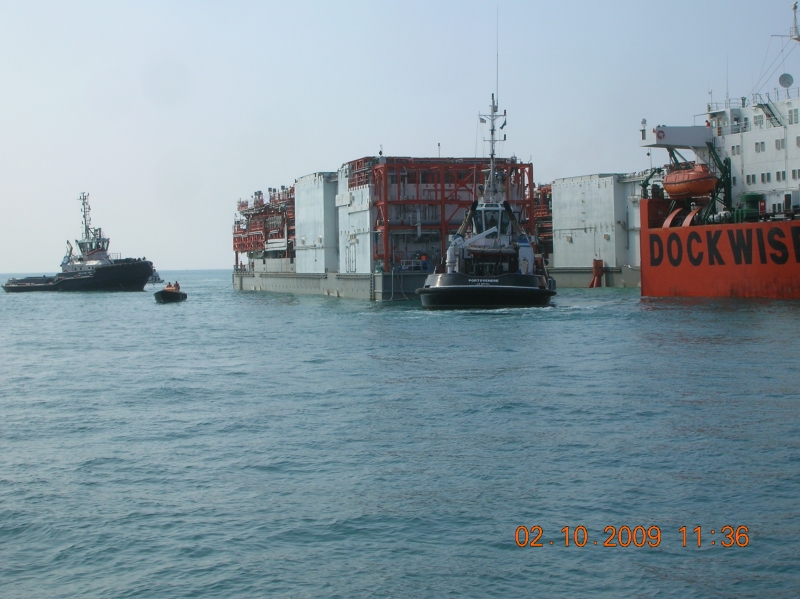 Barge AKCO per Kashagan