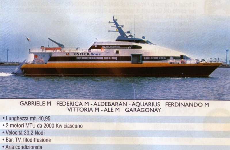 Flotta Ustica Lines - Catamarani