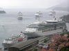 Costa ships in Dubrovnik 2005.