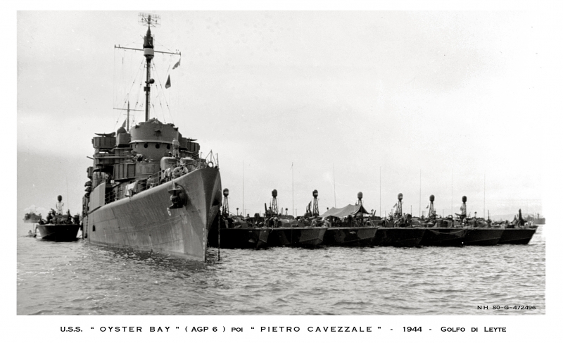 USS OYSTER BAY  ( AGP - 6 )  poi   PIETRO CAVEZZALE