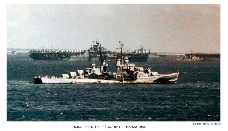 USS   FLINT  ( CL - 97 )