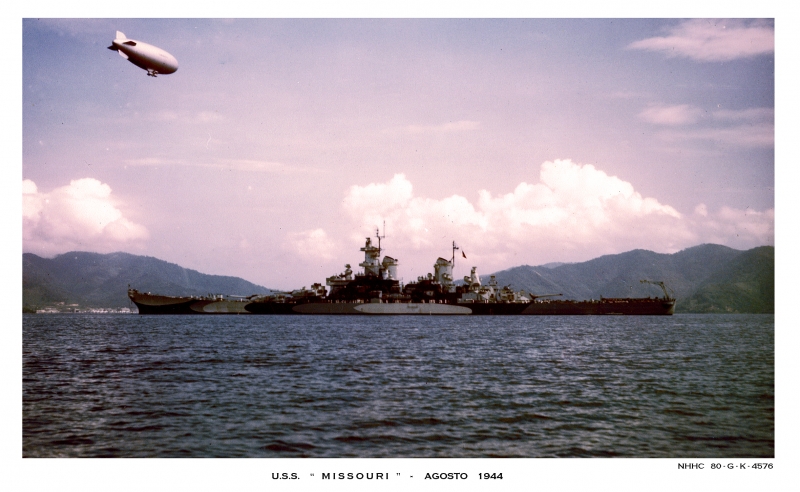 USS  MISSOURI ( BB - 63 )