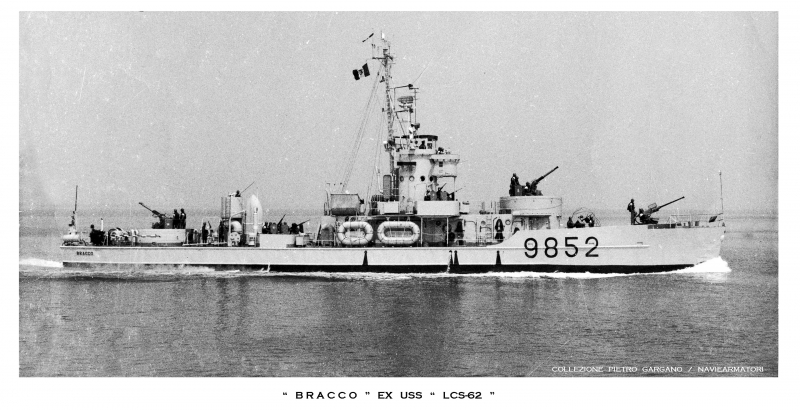 BRACCO  EX  USS  " LCS-62 "