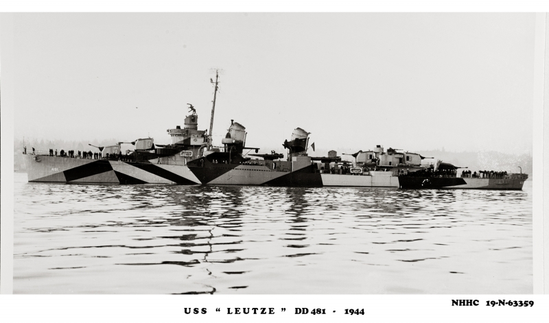 USS LEUTZE (DD-481)