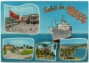 Cartolina Porto Trieste con M/N Africa o M/N Europa