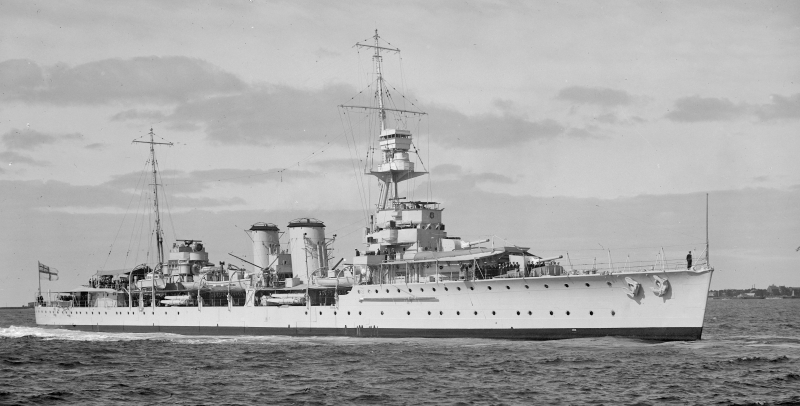 HMS D44 Danae