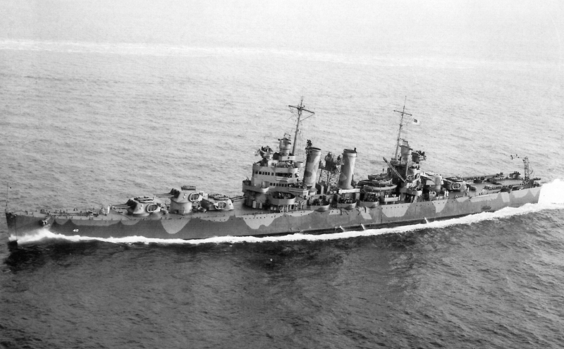 USS BROOKLYN  (CL-40)
