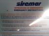 Istruzioni di emergenza Siremar