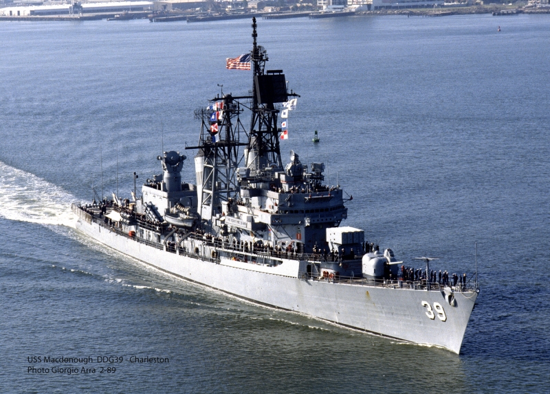 USS Macdonough  DDG 39