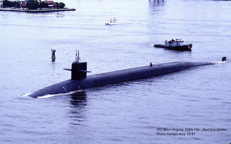 USS West Virginia  SSBN 736