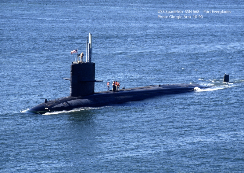 USS Spadefish  SSN668