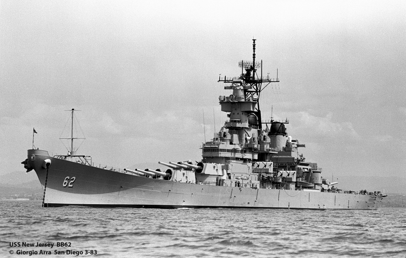 USS New Jersey  BB62