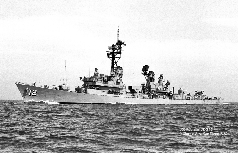 USS Robison DDG 12