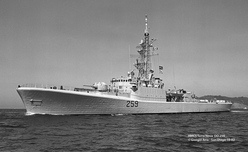 HMCS Terra Nova  DD 259