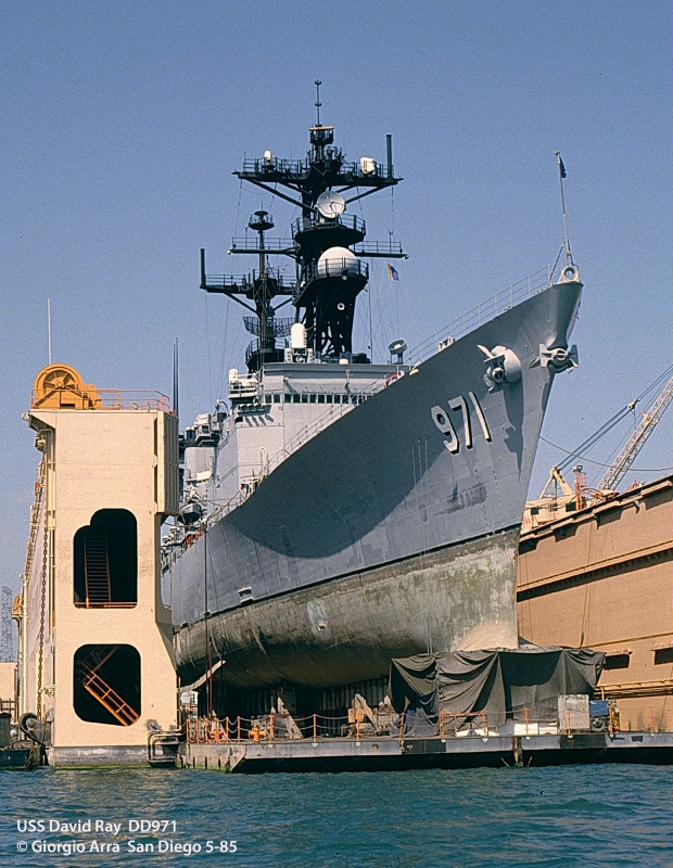 USS David Ray  DD971