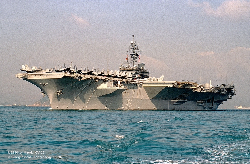 USS Kitty Hawk  CV 63