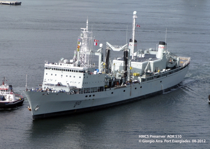 HMCS Preserver  AOR 510
