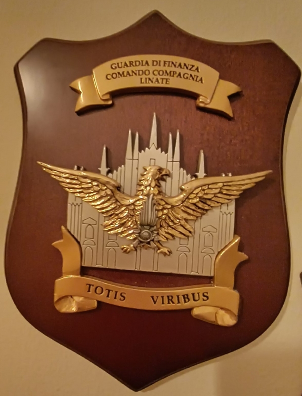 Crest Guardia di Finanza Comando Compagnia Linate