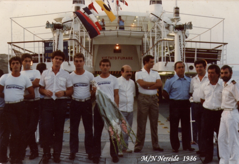 EQUIPAGGIO NEREIDE 1986