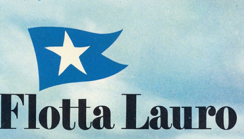 bandiera e logo Flotta lauro