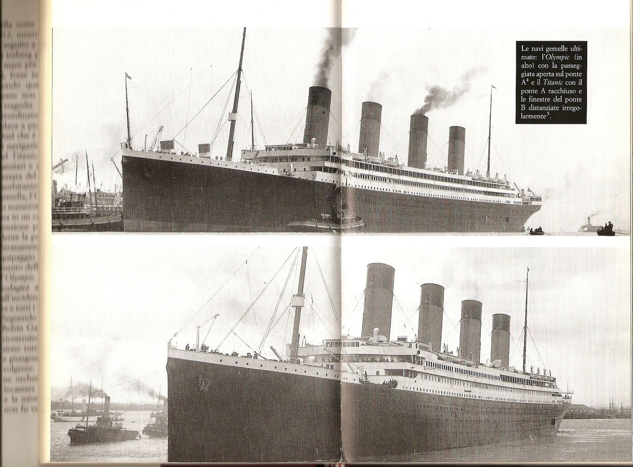 Отличия Олимпика и Титаника