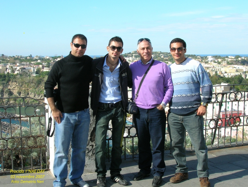 1° NEAday 2007 - Io con Raimondo, Daniele e Claudio.