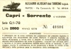 Alilauro anno 1978 Biglietto