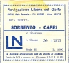 NLG anno 1980 Biglietto 1 classe