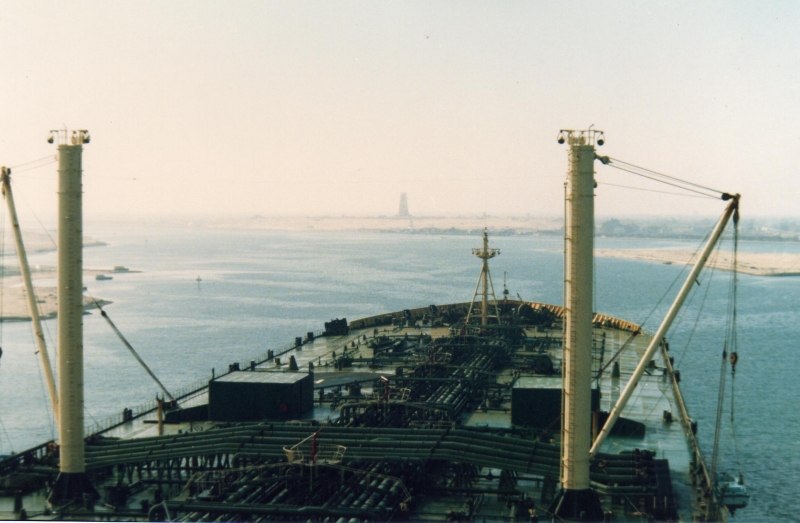 Agip Campania - transito Suez-1986
