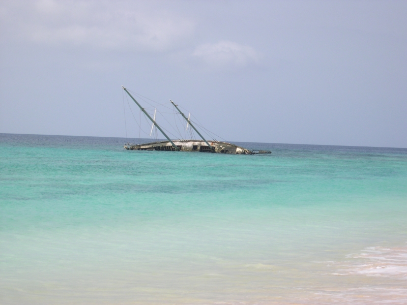 Relitto a Capo Verde