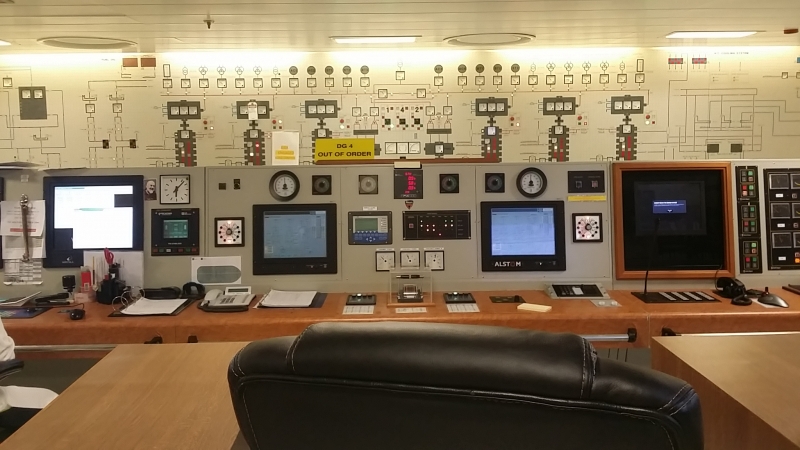 Engine control room - Centrale macchina