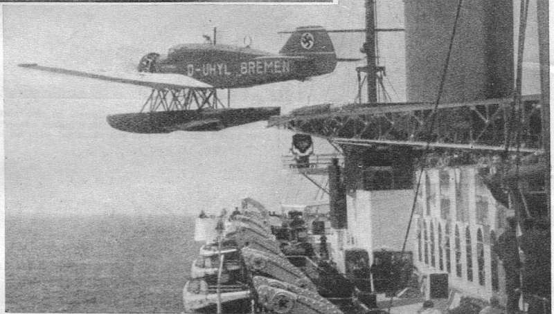 Bremen mail -carrying plane.