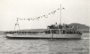 Ischia Ferry che trasporta i mezzi dei Vigili del Fuoco