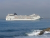 MSC Arnonia imboccatura porto di Genova