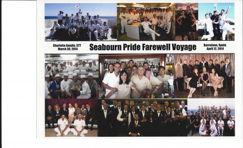 Seabourn Pride Farewell Crossing