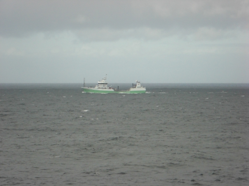 Ocean fishing vessel
