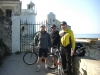 Saipem bikers at Capo Gallo, Sicily