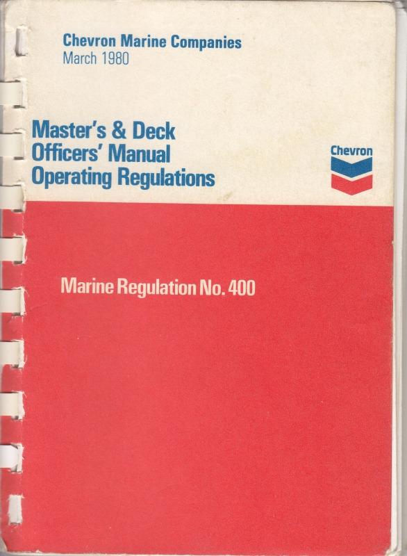Master's and deck officers manual