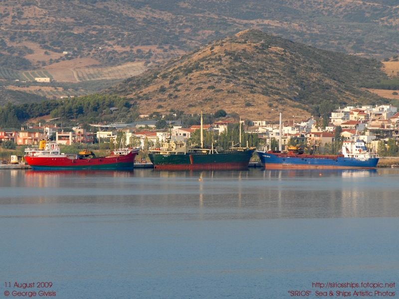 SHIPS IN PORT OF VOLOS