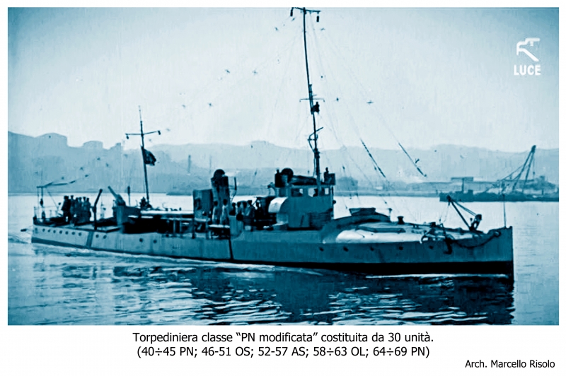 torpediniera classe PN modificata